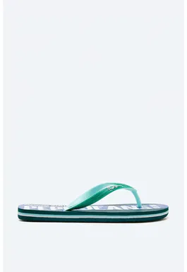 Papuci flip-flop cu imprimeu logo