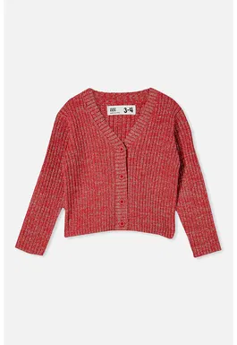 Cardigan cu nasturi si decolteu in V