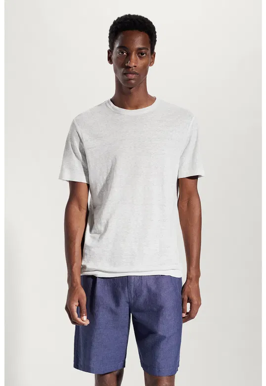 Tricou-camasa slim fit din in Liman