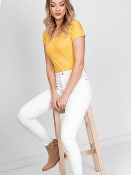 Blouse yellow You don't know me ajok0207. R63