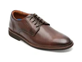 Pantofi CLARKS maro, MALWOOD LACE 0912, din piele naturala