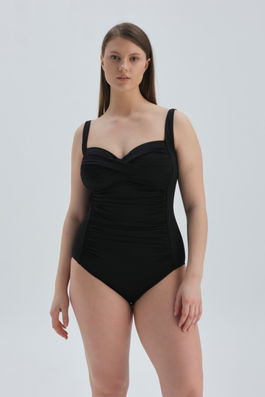 Dagi Swimsuit - Black - Plain