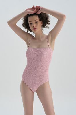 Dagi Swimsuit - Pink - Plain