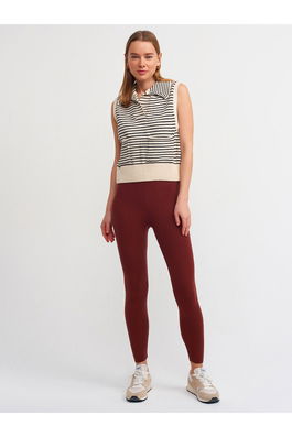 Dilvin Leggings - Brown
