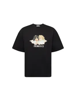 Fiorucci Tricou bej / negru / alb