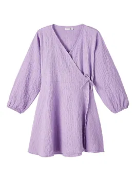 NAME IT Rochie nisipiu / lila