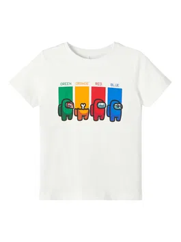 NAME IT Tricou 'Don' mai multe culori / alb