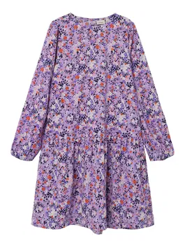 NAME IT Rochie 'Bodila' mov orhidee / mai multe culori