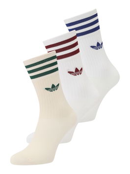 ADIDAS ORIGINALS Șosete 'SOLID' albastru / verde / roșu carmin / alb / alb lână