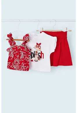 Set de imbracaminte din bumbac - 3 piese