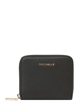 Coccinelle Portofel auriu / negru