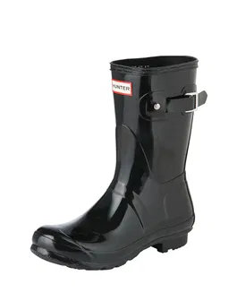 HUNTER Cizme de cauciuc negru