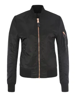 ALPHA INDUSTRIES Geacă de primăvară-toamnă bronz / negru