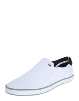TOMMY HILFIGER Teniși albastru noapte / roșu / alb