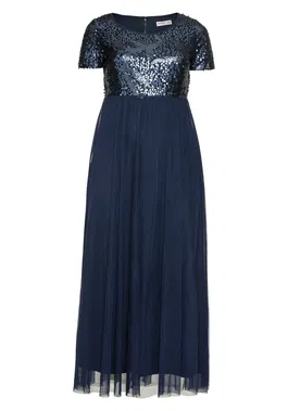 SHEEGO Rochie de seară albastru marin