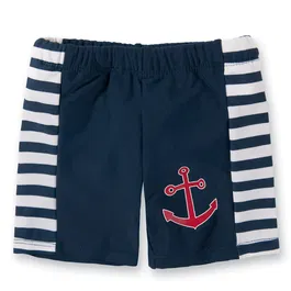 PLAYSHOES Slipi bleumarin / roși aprins / alb