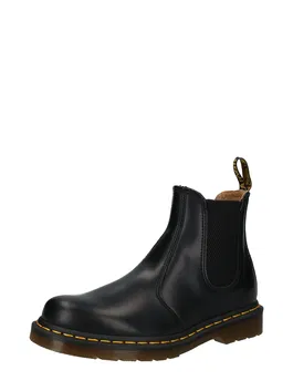 Dr. Martens Ghete chelsea 'Crazy Horse' negru