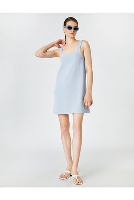 Koton Dress - Blue - A-line