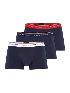 Tommy Hilfiger Underwear Boxeri bleumarin / roșu deschis / alb