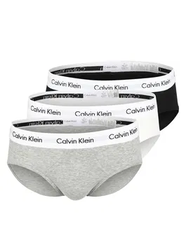 Calvin Klein Underwear Slip gri amestecat / negru / alb