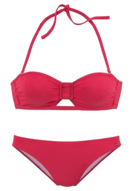 s.Oliver Costum de baie două piese roz pitaya