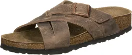 BIRKENSTOCK Saboți 'Lugano' maro