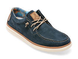 Mocasini RIEKER bleumarin, U0602, din piele intoarsa
