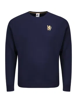NIKE Hanorac sport 'FC Chelsea London' albastru marin / auriu