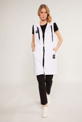 MONNARI Woman's Jackets Tank Top With Hood
