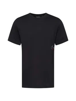 NIKE Tricou funcțional roșu / negru / alb