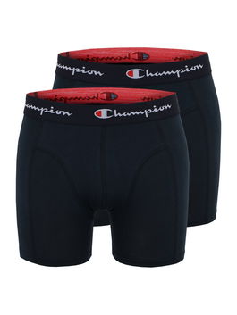 Champion Authentic Athletic Apparel Boxeri bleumarin / roșu / alb