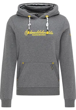 Schmuddelwedda Bluză de molton galben / gri amestecat