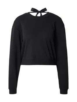 Monki Bluză de molton negru