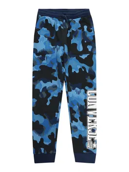 CONVERSE Pantaloni bleumarin / azuriu / albastru deschis / alb