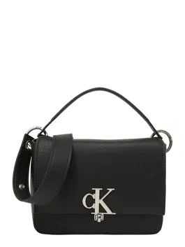 Calvin Klein Jeans Geantă de umăr negru / argintiu