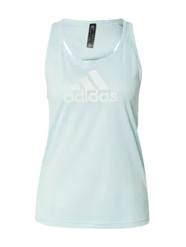 ADIDAS SPORTSWEAR Sport top albastru deschis / alb