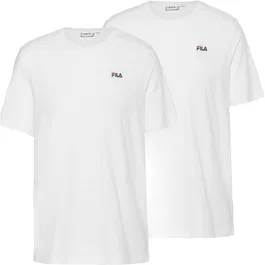 FILA Tricou funcțional albastru închis / roșu / alb murdar