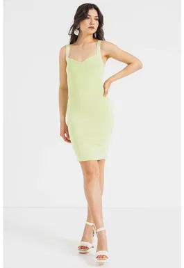 Rochie bodycon cu decolteu sweetheart