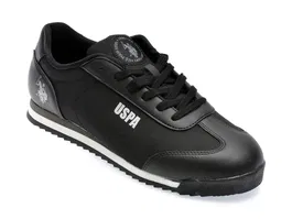 Pantofi US POLO ASSN negri, SUMM3FX, din material textil