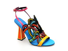 Sandale KAT MACONIE FOR EPICA multicolor, KIAWA, din piele naturala