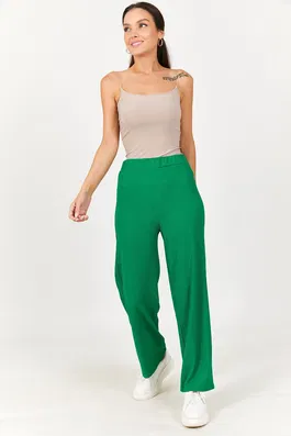 armonika Crop Top - Orange - Plain