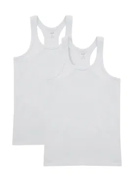 Set de topuri cu spate decupat - 2 piese