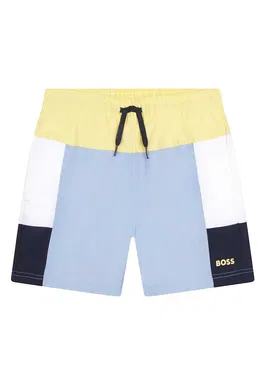 Pantaloni scurti de baie cu model in dungi