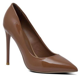 Pantofi cu toc Badura BIANCO-V252-15-12 Piele naturală - Lăcuită