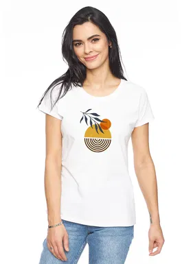 Tricou din bumbac cu imprimeu grafic