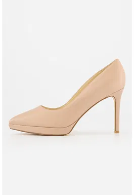 Pantofi de piele cu vasrf ascutit Shelbe