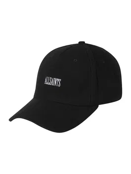 AllSaints Șapcă negru / alb