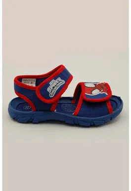 Sandale cu Spider Man si velcro