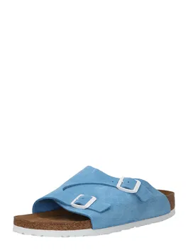 BIRKENSTOCK Saboți 'Zürich' albastru / alb