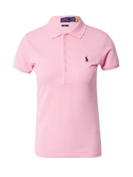 Polo Ralph Lauren Tricou 'JULIE' albastru ultramarin / roz